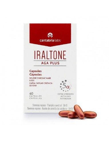 CANTARIA IRALTONE AGA PLUS 60 CAPSULAS