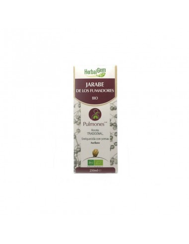 HERBAL GEM JARABE FUMADORES 250ML