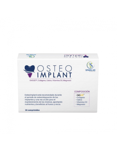 OSTEO IMPLANT 30 COMPRIMIDOS