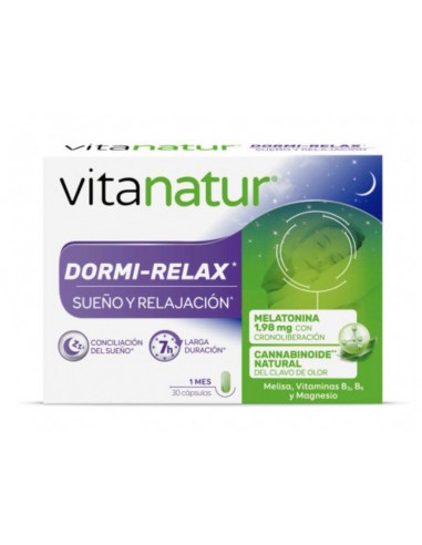 VITANATUR DORMI-RELAX  30 CAPSULAS