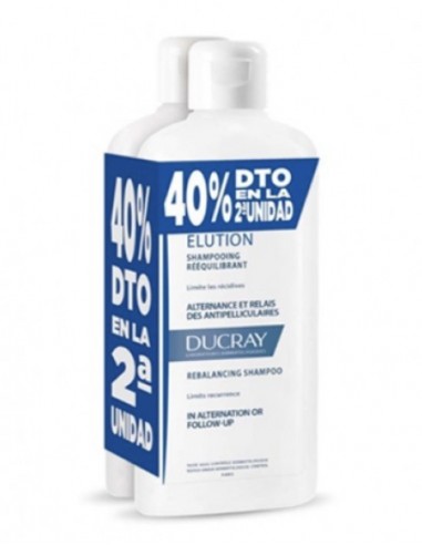 DUCRAY ELUTION DUPLO DE 400 ML