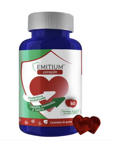 EMITIUM CORAZON  60 CARAMELOS DE GOMA...
