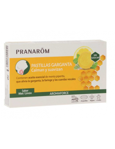 PRANAROM PASTILLAS GARGANTA  MIEL...