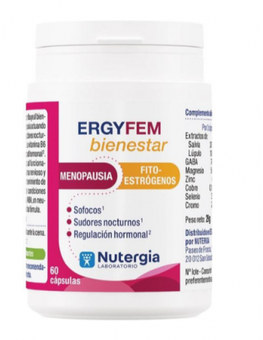 NUTERGIA ERGYFEM BIENESTAR 60 CAPSULAS
