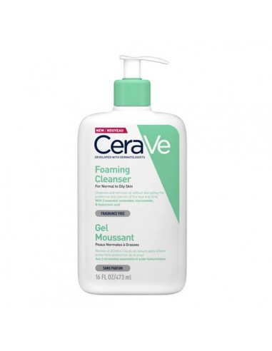 GEL LIMPIADOR ESPUMOSO CERAVE 1...