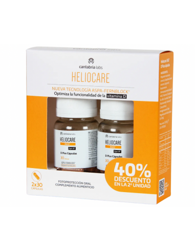 HELIOCARE DUPLO D PLUS CAPSULAS