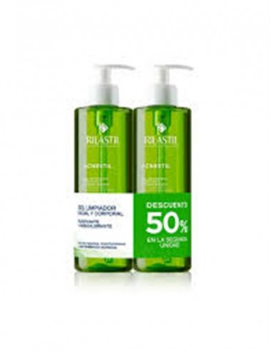 RILASTIL PACK  ACNESTIL GEL 400ML 2...
