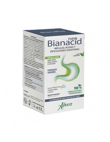 NEOBIANACID  70 COMPRIMIDOS SABOR LIMON