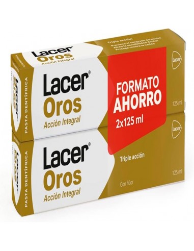 LACER OROS PASTA DUPLO PASTA DENTAL...